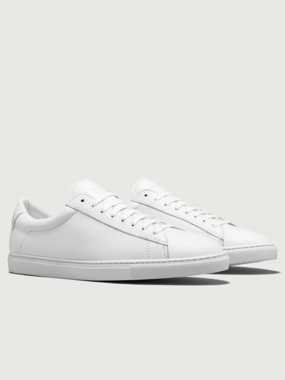 Low 1 Leather Low-Top Sneakers (EU38)